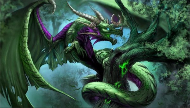 魔兽世界4条堕落绿龙的名字与位置分别在哪？