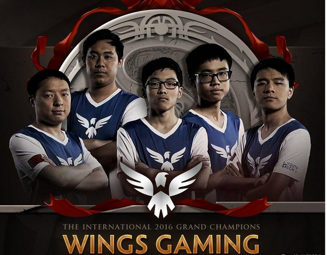DOTA2TI6冠军wings成员都有谁？