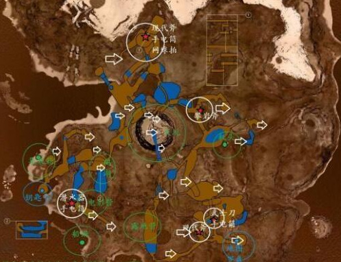 森林游戏地图怎么打开？