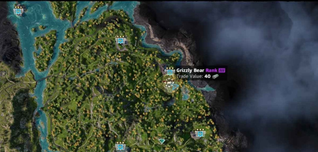 孤岛惊魂5灰熊位置在哪？