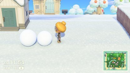 集合啦！动物森友会雪球怎么滚？
