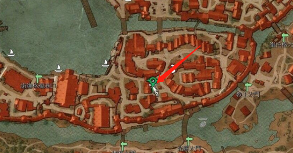 巫师3树心地图位置是哪里？