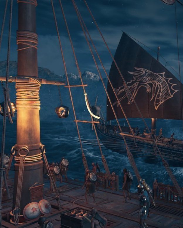 刺客信条奥德赛海盗船哪里多？