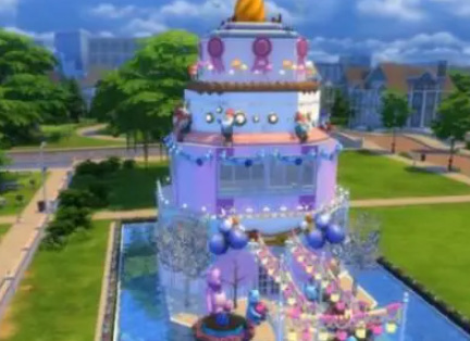 模拟人生4婚礼拱门和蛋糕在哪里？