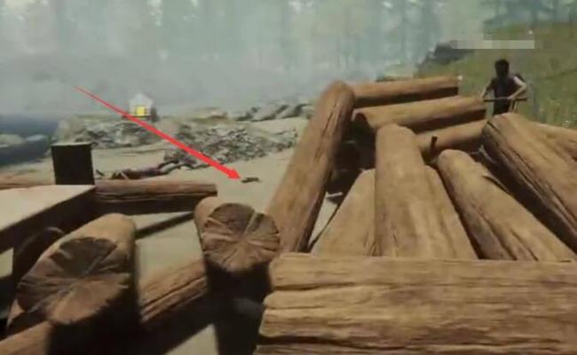 森林怎么用推车刷木头？