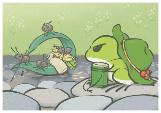 旅行青蛙怎么扔漂流瓶？