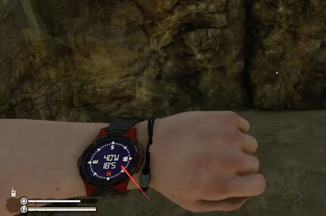 绿色地狱怎么看手表？