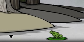 锈湖天堂岛第二灾青蛙怎么跳？