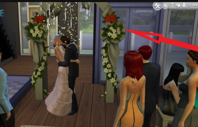 模拟人生4怎么让来宾参加结婚典礼？