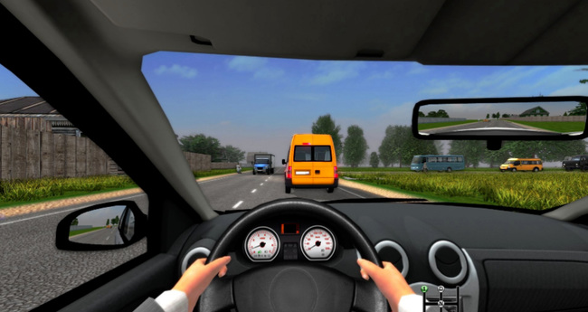 真实驾驶模拟怎么调画质？