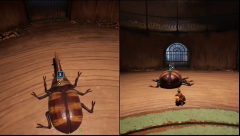 双人成行如何打巨大甲虫？