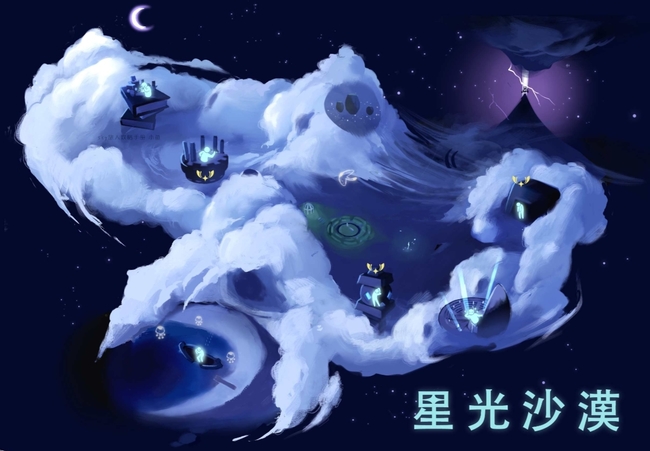 光遇星光沙漠景点在哪？