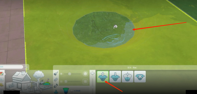 模拟人生4池塘怎么建？