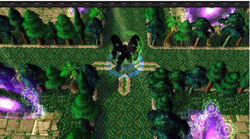魔兽3绿色循环圈神幻塔怎么玩？
