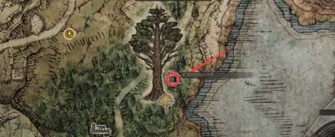 艾尔登法环祖灵森林地图碎片在哪？
