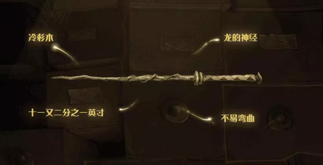 哈利波特魔杖的材质和杖芯是解读意思是什么？