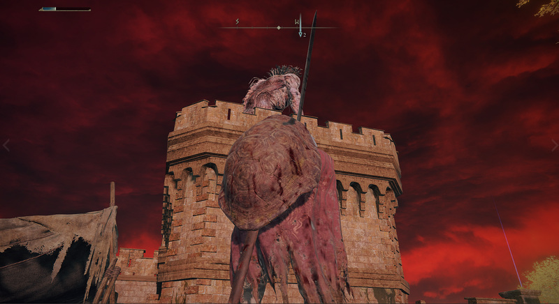红狮子城巨人图片