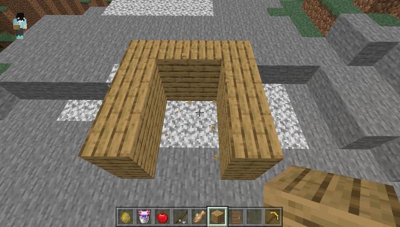 minecraft如何建造一个简单的生存小木屋？