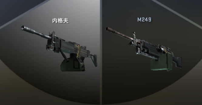 M249和内格夫有什么区别？
