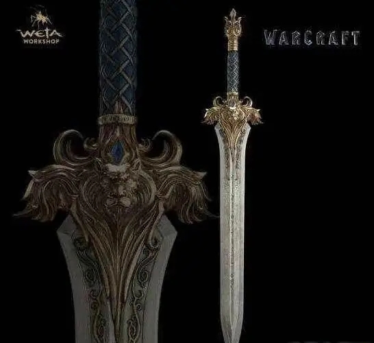 魔兽世界里安度因洛萨阵亡时的佩剑是什么？
