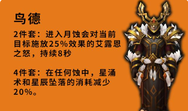 魔兽世界9.2套装部位属性分别是什么？