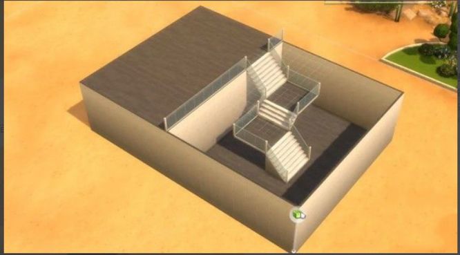 模拟人生4楼梯怎么建？