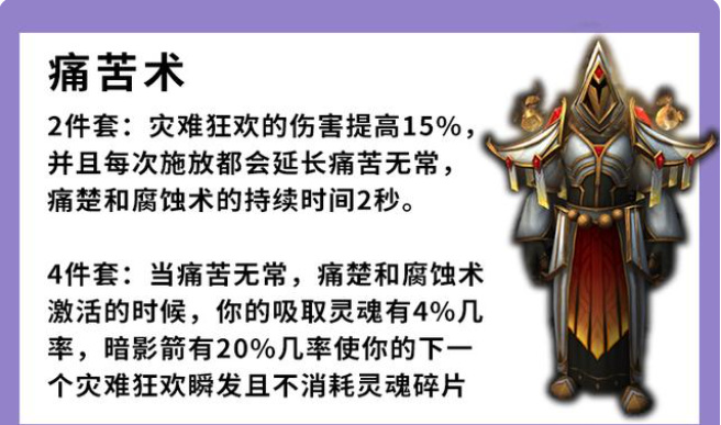 魔兽世界9.2套装部位属性分别是什么？