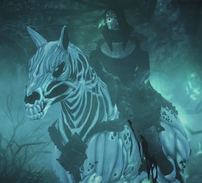暗黑血统2中death的坐骑叫什么？