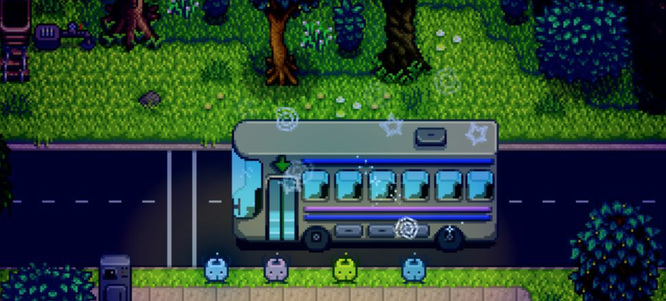 星露谷物语怎么修好巴士？