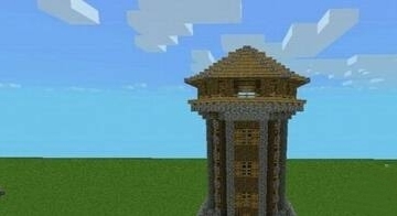 我的世界哨塔怎么建？