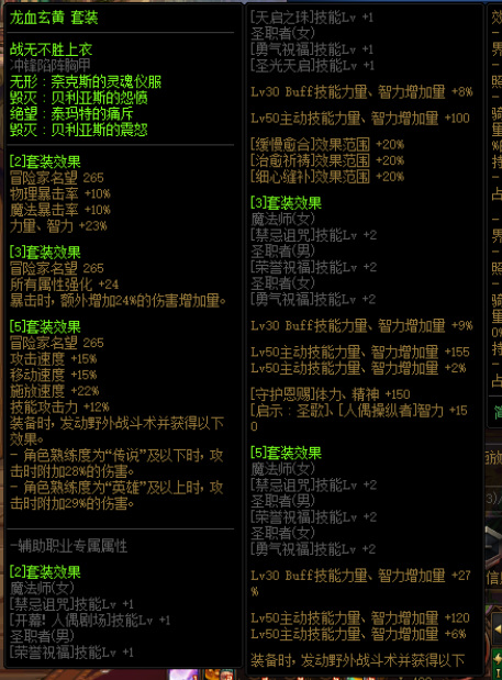 地下城与勇士2022奶爸100级毕业装备搭配有哪些？