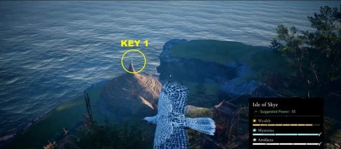英灵殿斯凯岛钥匙怎么拿？