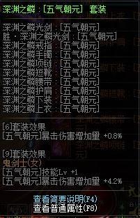 dnf剑帝buff特殊装备选什么套？