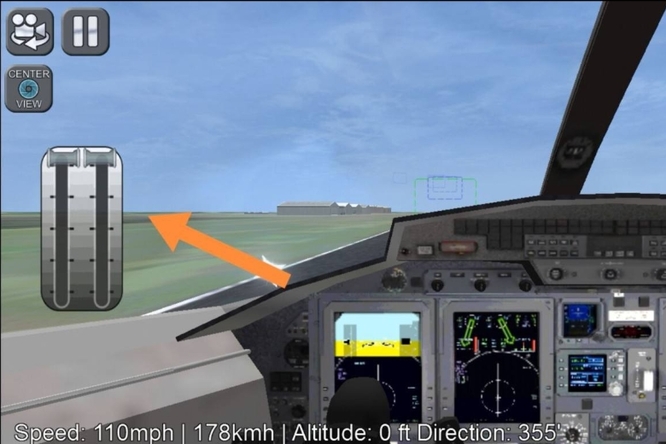 真实飞行模拟器怎么起飞？