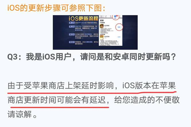 和平精英ios系统为什么更新不了？