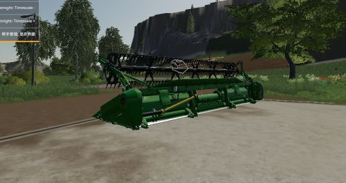 模拟农场19切割刀拖车怎么用？