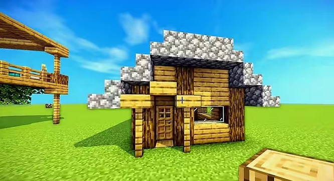 我的世界如何让村民自动建房子？