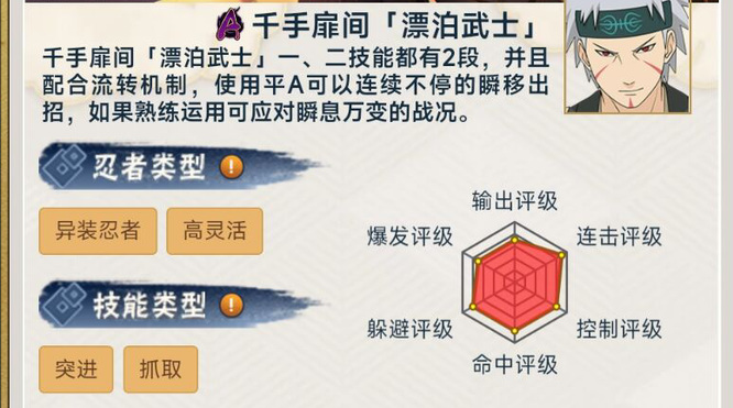 漂泊武士千手扉间值得买吗？