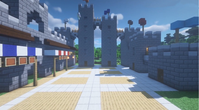 我的世界迪士尼城堡怎么建造？