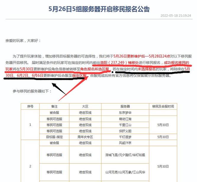 天龙八部移民跟合区有区别吗？