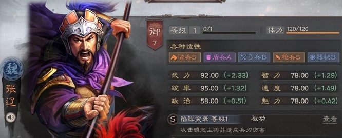 三国志战略版s2张辽适合开荒吗？