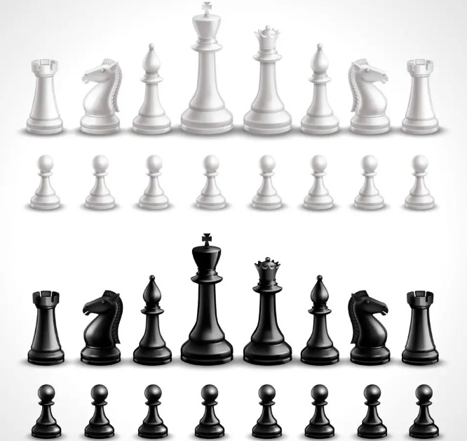 国际象棋一共多少棋子？
