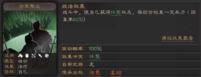 三国志战略版s12合军聚众适合谁？