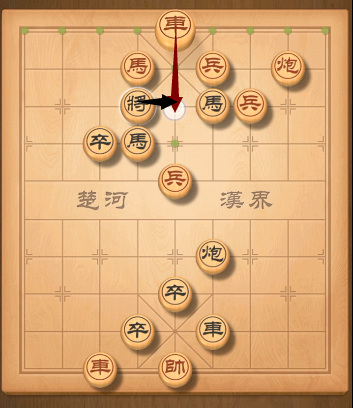 天天象棋残局挑战288关怎么过？