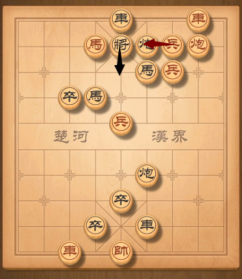 天天象棋残局挑战288关怎么过？