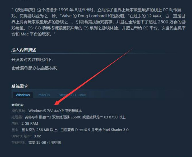 csgo配置要求高吗？