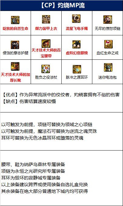 dnf110召唤师装备怎么配？