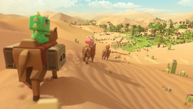 迷你世界新版本怎么驯服骆驼？