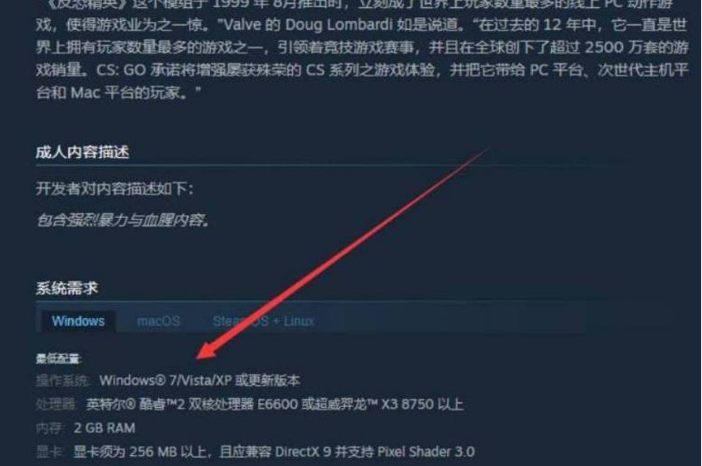 csgo配置要求高吗？