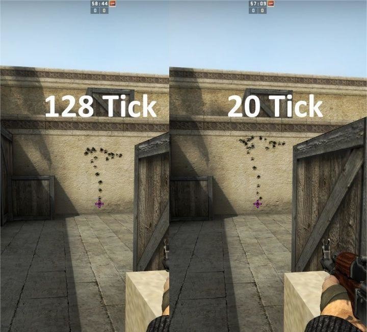 csgo128tick和68有什么区别？